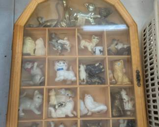 Cat figurines collection
