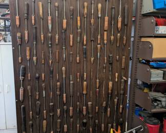 Antique soldering irons 