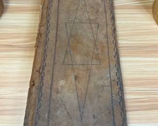 1857 Lucas  Coe Madison Antique Store Ledger