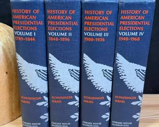 History of American Presidential Elections 1789 1968 4 Volume Set