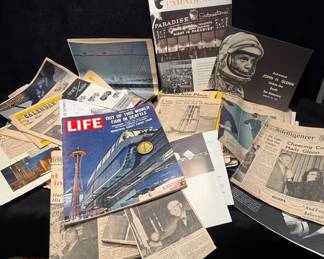 Seattle Worlds Fair Ephemera