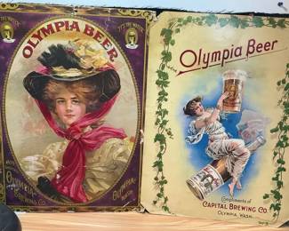 Olympia Beer Marketing Posters