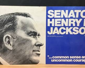 Senator Jackson Political Poster