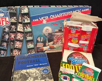 Fleer Premiere Ed. NFL Photo  Stat Trading Cards  More