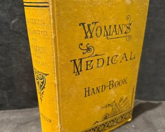 1882 David Rarks The Practical Womens Medical Handbook