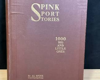 One Thousand Sport Stories By Al Spink