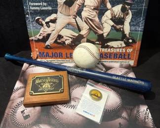 Mariner Collectibles The Treasures of Major League Baseball, Interactive Coffee Table Book