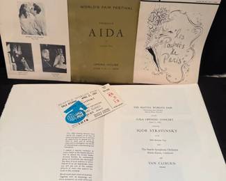 Seattle Worlds Fair Festival Programs More 