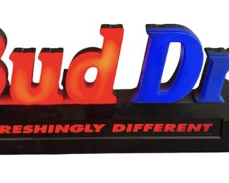 Bud Dry Neon Sign