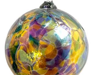 Fairy Orb Art Glass Ornament