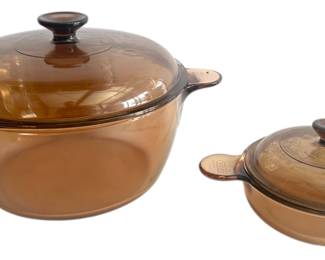 Corning Ware Vision Amber Cookware