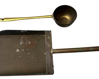 Vintage Brass Ladle Scoop