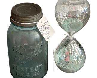 Ball Mason Jar Hourglass