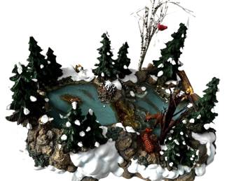 Dept 56 Mill Creek Pond 