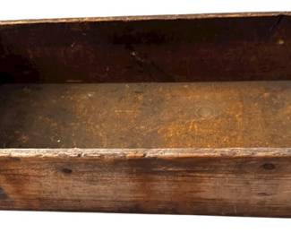 Primitive Wooden Box Crate
