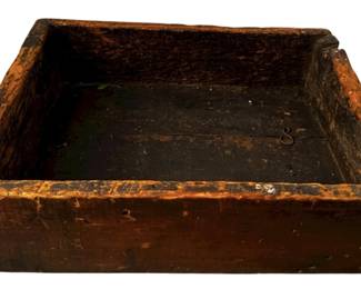 Primitive Wooden Box Crate
