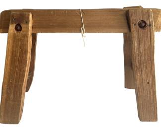 Small Wooden Sawhorse