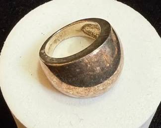 Silver Dome Ring