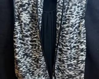 Chicos Travel Dress  Long Vest