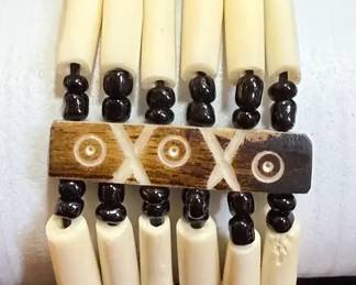 Buffalo Bone Bead Bracelet
