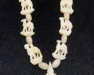 Camel Theme Pendant Necklace