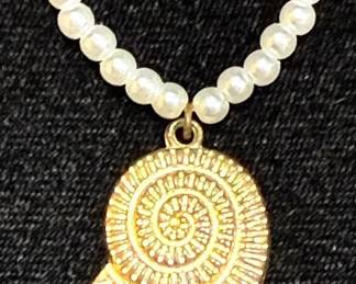 Nautilus Shell Pendant Necklace