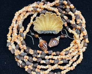 Shell Theme Jewelry Small Trinket Dish