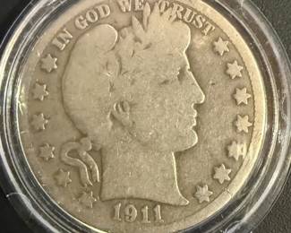 1911 Barber HalfDollar