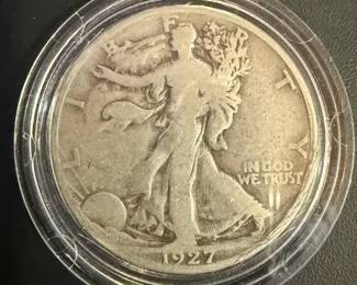1927S Walking Liberty Half Dollar