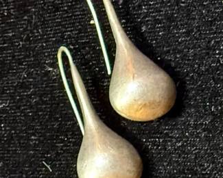 Sterling Mexico Drop Earrings