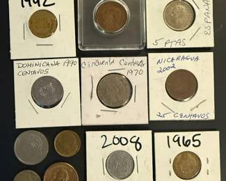 Miscellaneous Coins Foreign  Domestic