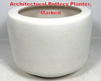 Lot 15 John Follis AP California Architectural Pottery Planter, Marked
