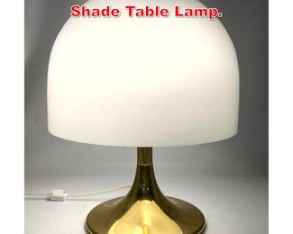 Lot 120 F. Fabbian Italy Dome Shade Table Lamp.