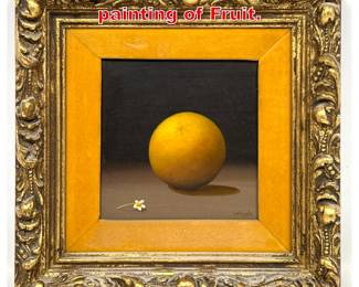 Lot 18 Frank Whipple Still Life painting of Fruit. 