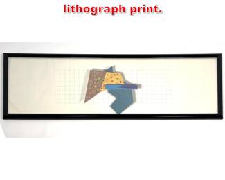 Lot 418 Richard Tuttle offset lithograph print. 