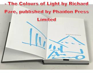 Lot 22 Autographed by Tadao Ando The Colours of Light by Richard Pare, published by Phaidon Press Limited