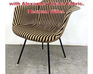 Lot 523 Charles Eames Shell Chair with Alexander Girard Fabric. Herman Miller.