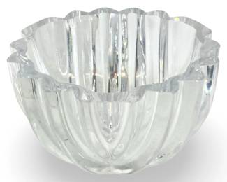 Signed Orrefors Crystal Bowl
