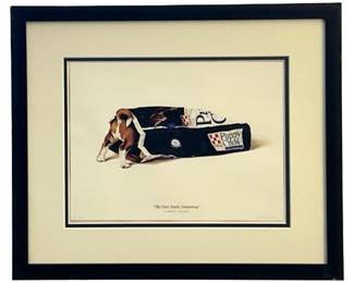 Signed Brett Longley Comedic Print
