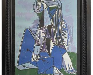 “The Thinker"Lithograph Pablo Picasso Print 26/500
