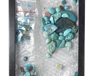 Assorted Loose Turquoise Nugget Beads
