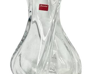 French Baccarat Crystal Vase
