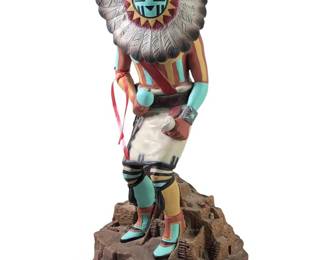 Teissedre Designs Resin Kachina Sculpture
