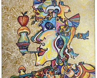 “First Trip" Alex Arshansky Signed Oil
