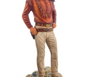 John Wayne Family “The Duke" Porcelain Figurine
