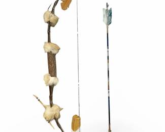 Native American Bow and Arrow
