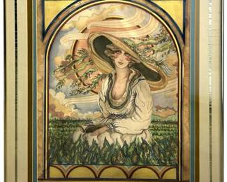 Alphonse Mucha Titled Early Summer

