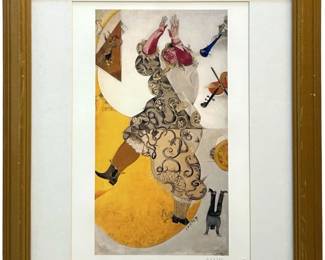 Marc Chagall “Dance" Giclee on Paper
