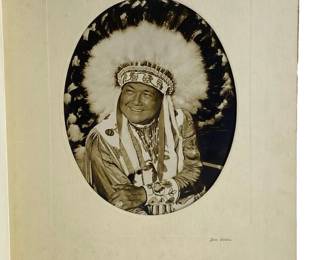 Photograph Chief Needahbeh Maine Penobscot Tribe
