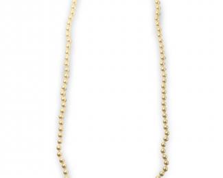Vintage Monet Faux Single Strand Pearl Necklace
